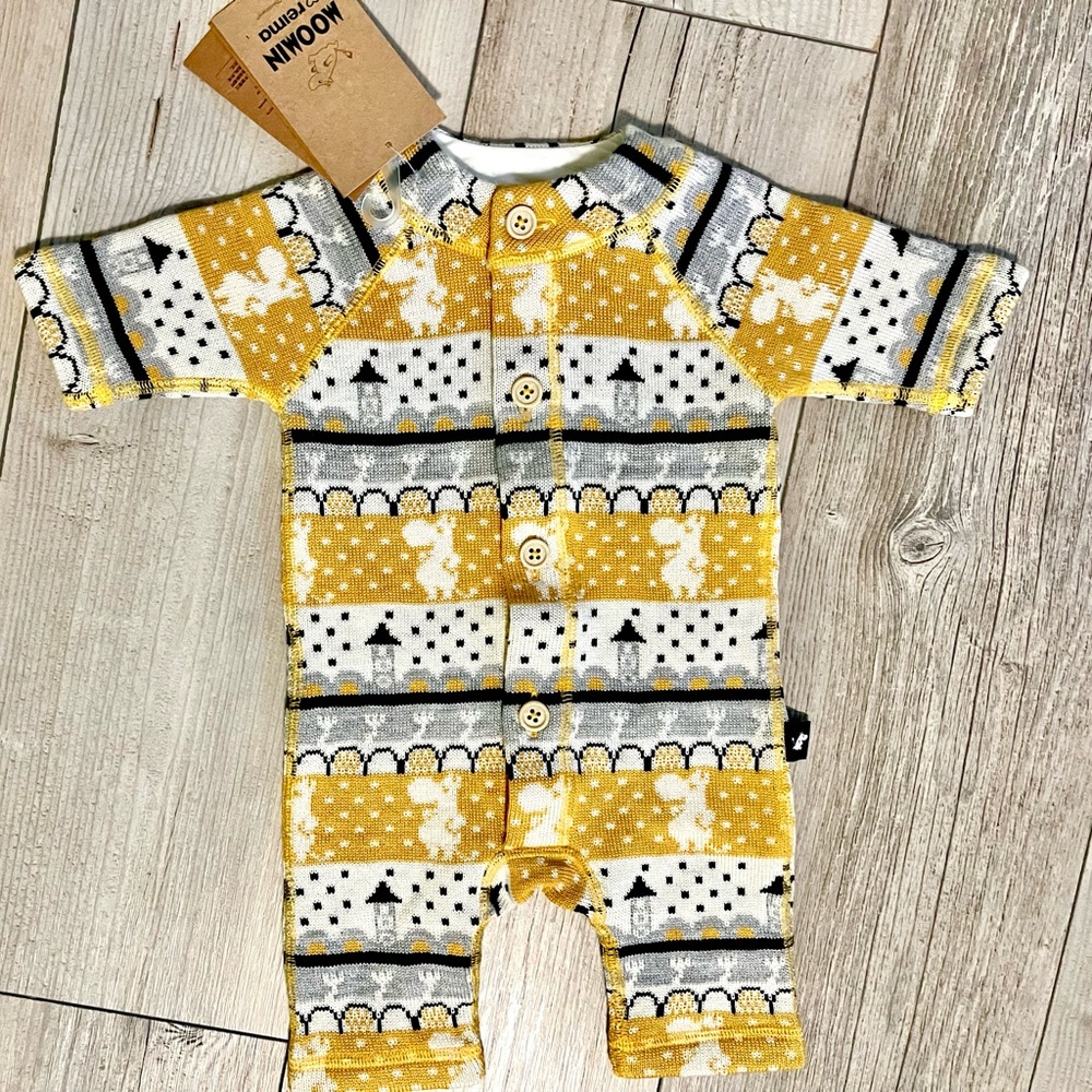 Reima Moonim Mysig Baby Wool Onesie - Infants'